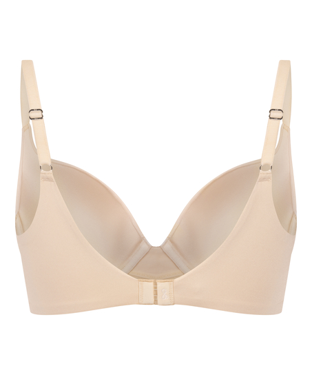 Polstret BH med bøyle Smooth, Beige