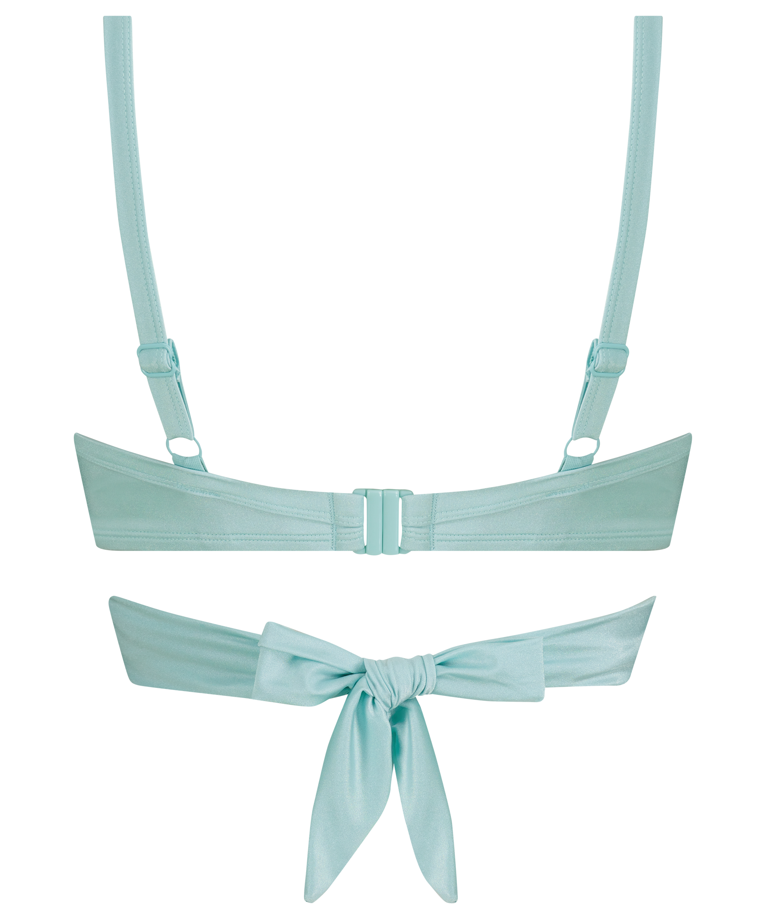 Polstret Push-Up bikinitopp med bøyle Sydney, Blå, main