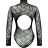 Hunkemöller fishnet-body, Svart