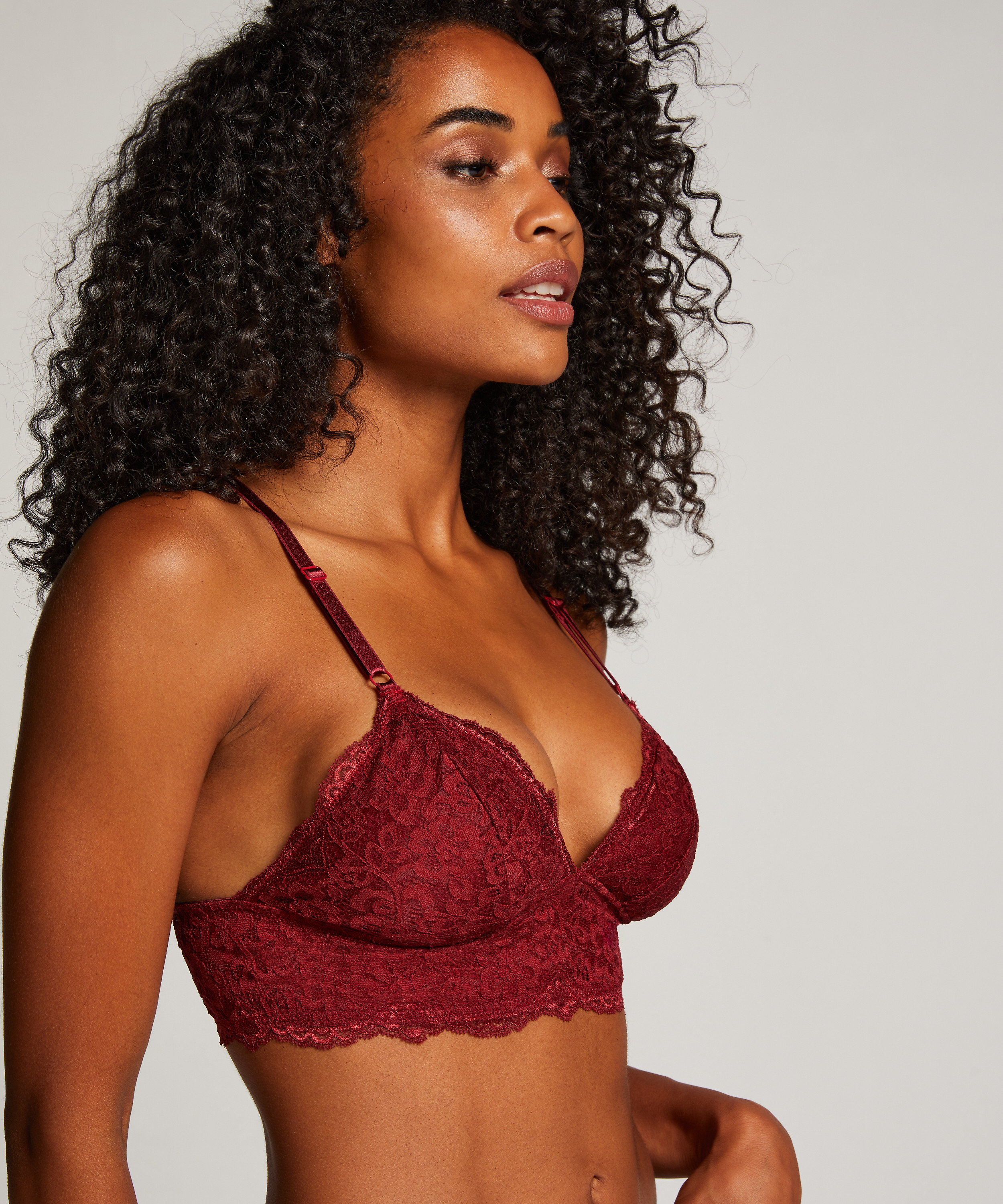 Bralette Marine, R&oslash;d, main