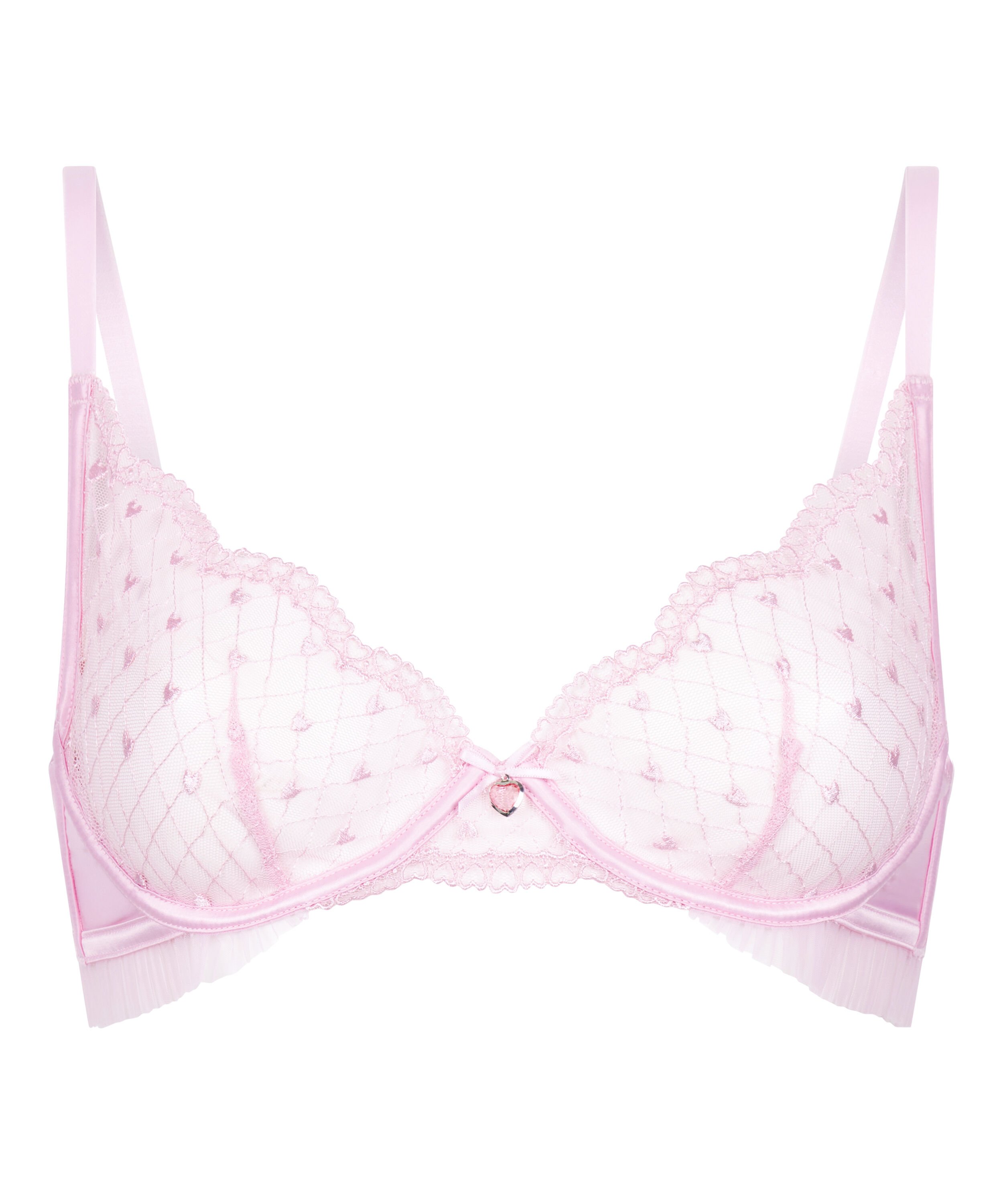 Cordelie Non-Padded Underwired Bra, Rosa
