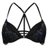Doutzen Enchanted padded underwired push-up bra, Svart