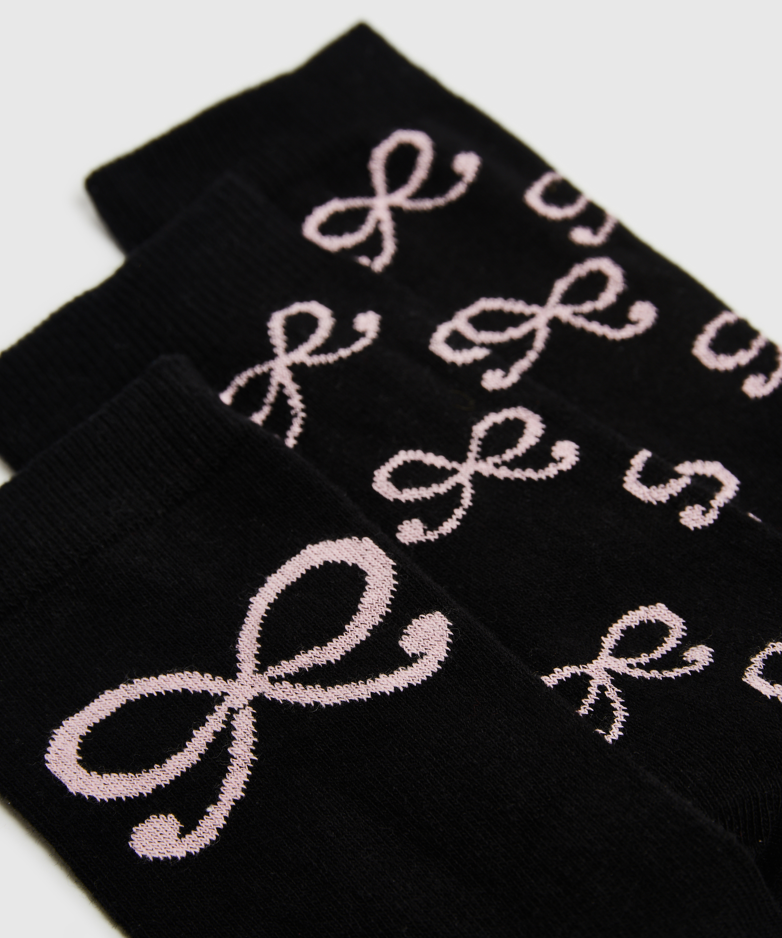 2 par bomullssokker, Grå, main