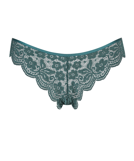 Slip br&eacute;silien jambe haute, Bl&aring;