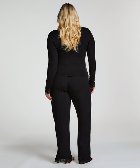 Pyjamasett, Svart