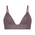 Triangle Bralette Smooth, Brun