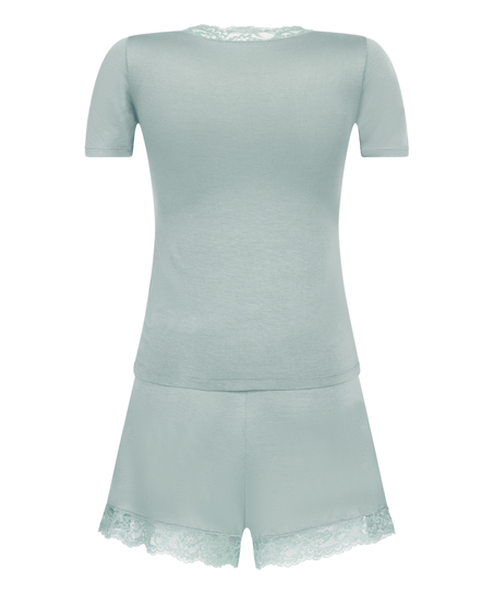 Jersey pysjamassett, Grønn