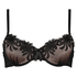 Padded underwired bra Vanity, Svart