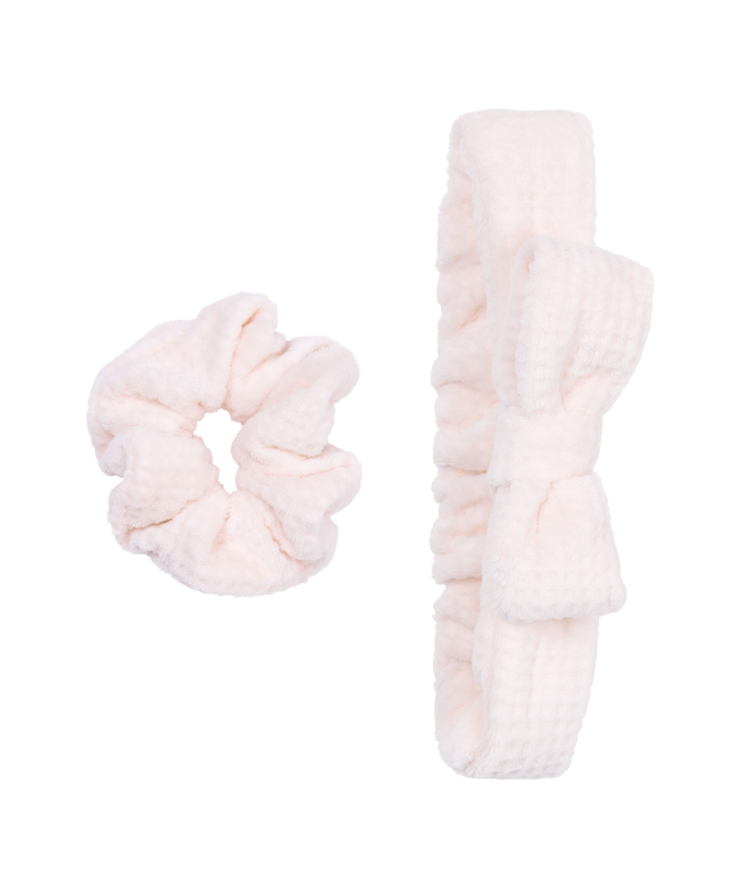 H&aring;rb&aring;nd og scrunchie, Rosa
