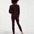 Velvet shimmer topp, Lilla