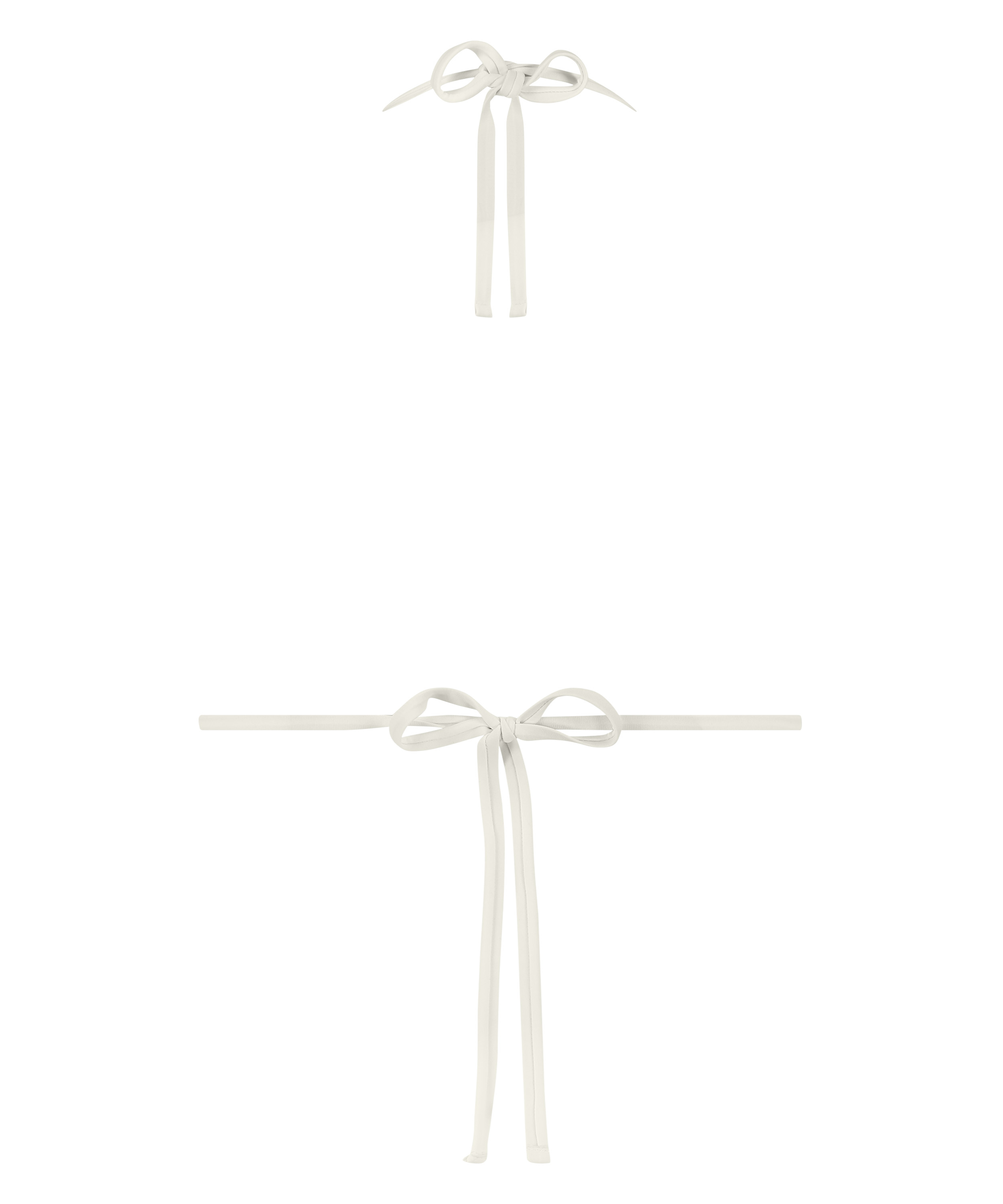 Triangel-bikinitopp Maui, Hvit, main