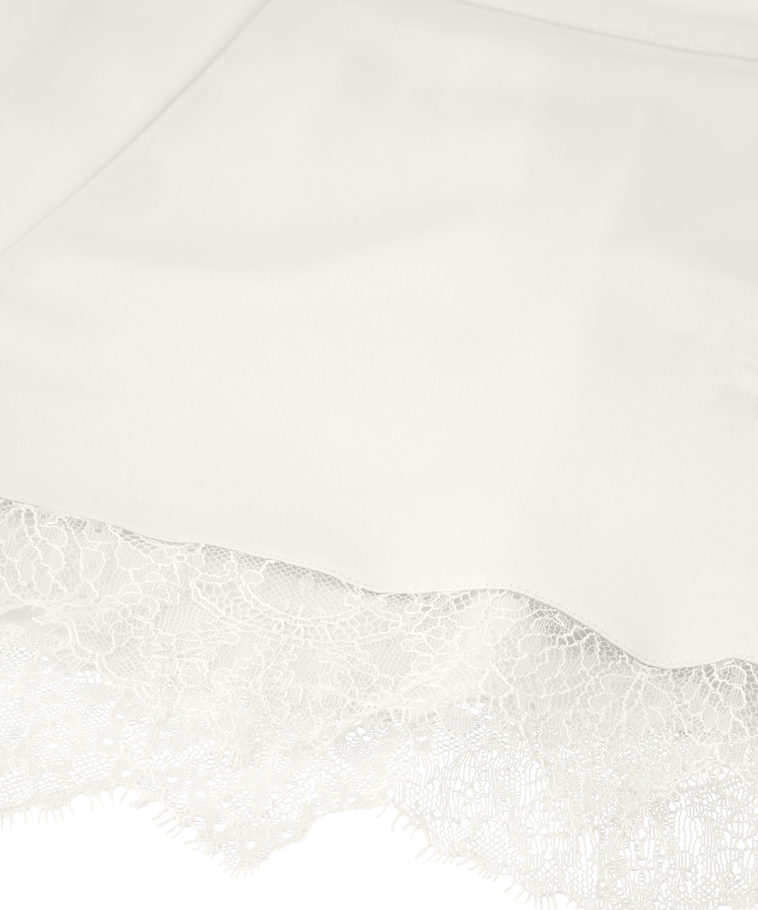 Satin Short Camille, Hvit, main