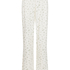 Pyjama Pant Loose Pointelle, Hvit