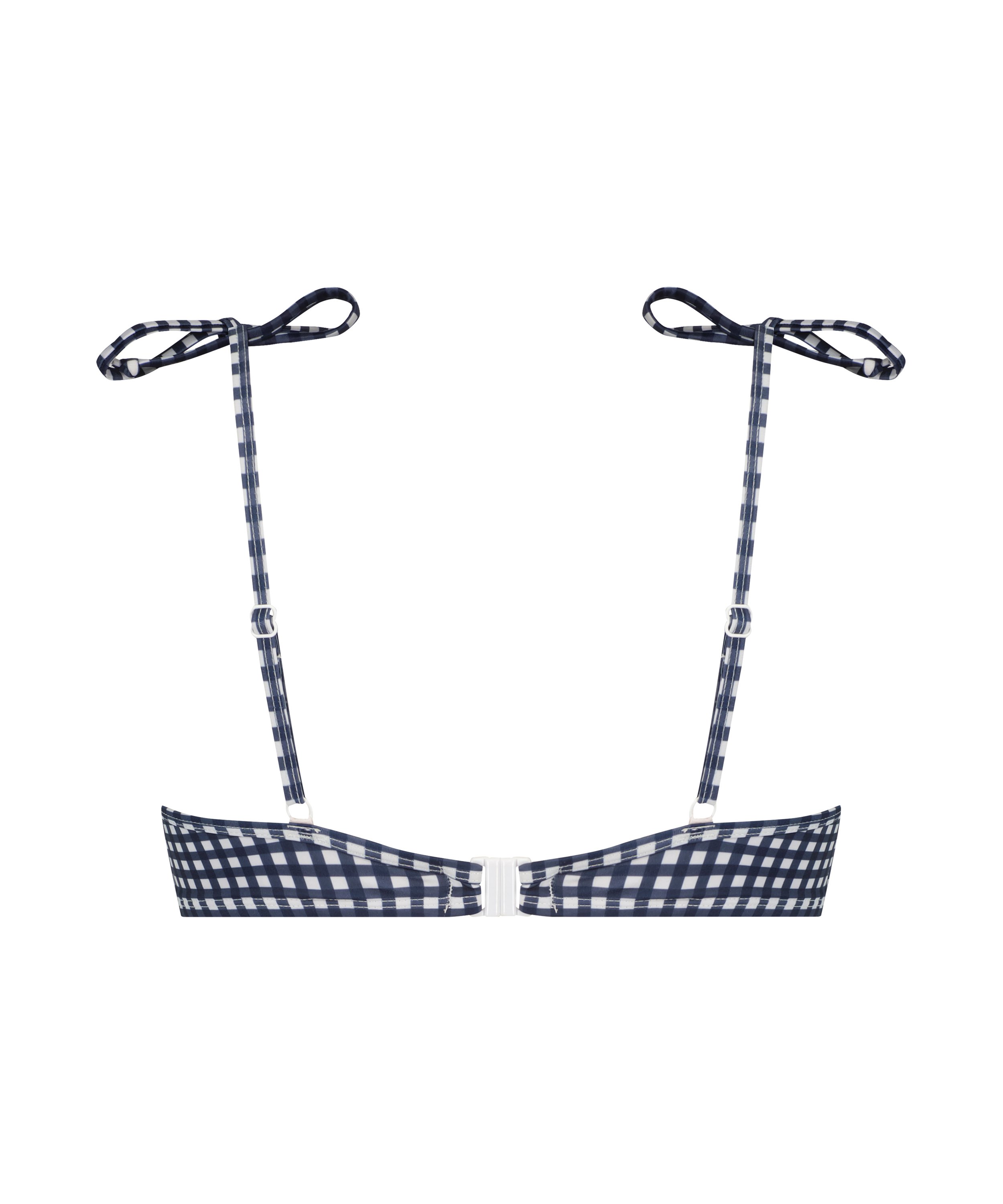 Seychelles polstret bikinitopp med spiler, Bl&aring;, main