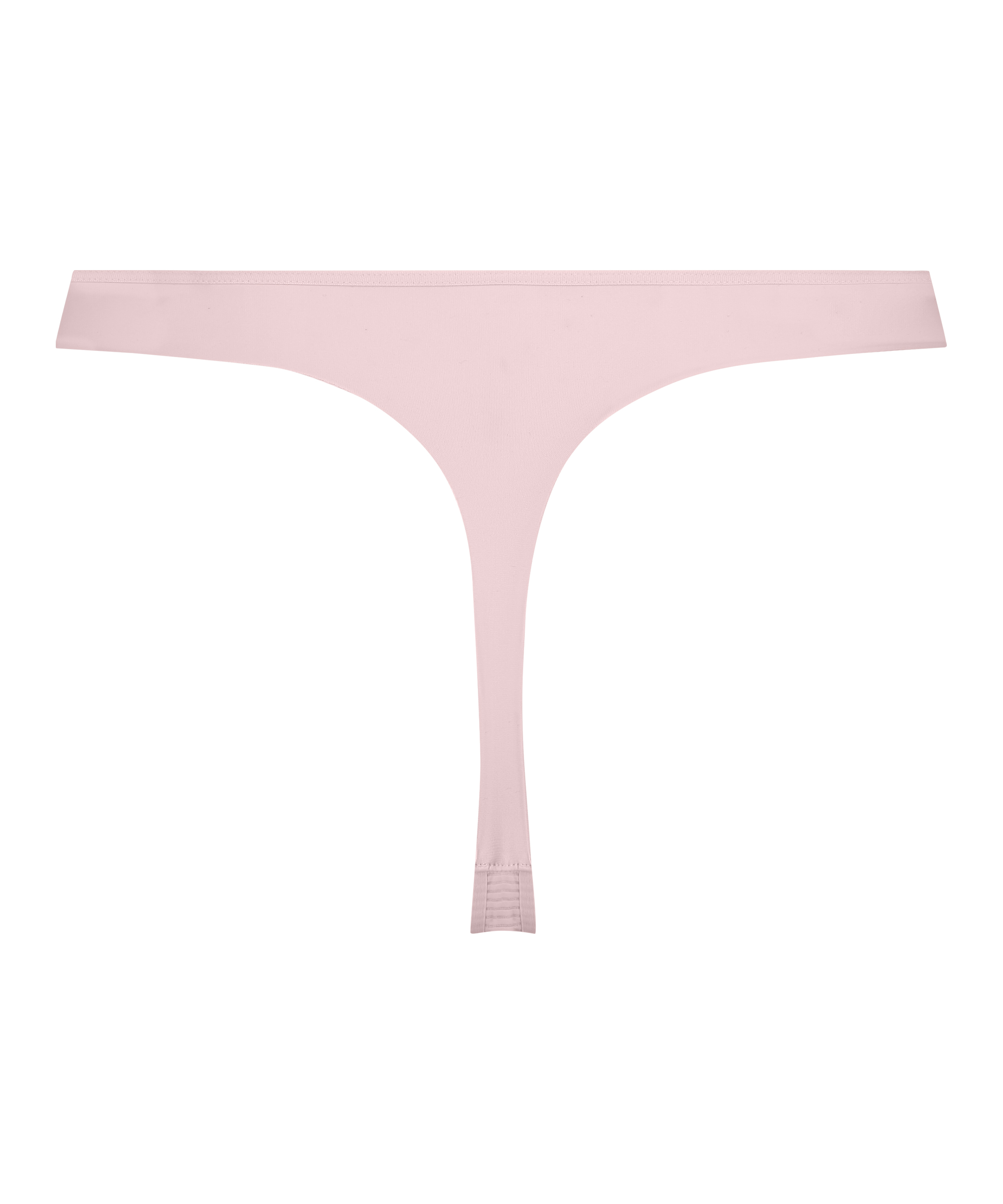Usynlig thong i stripemesh, Rosa, main