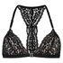 Marina foret triangel-bralette, Svart