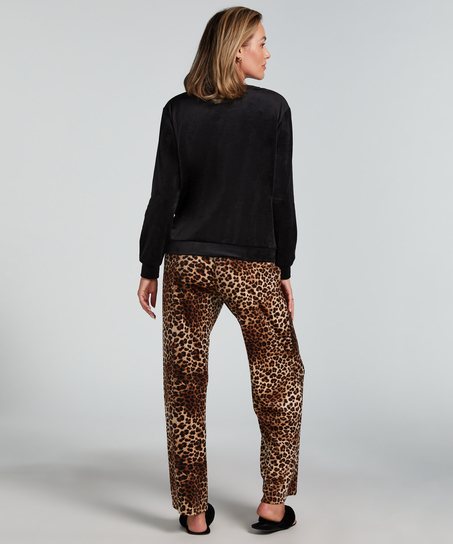 Pyjamaset with Bag, Beige