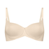 Polstret BH med bøyle Smooth, Beige