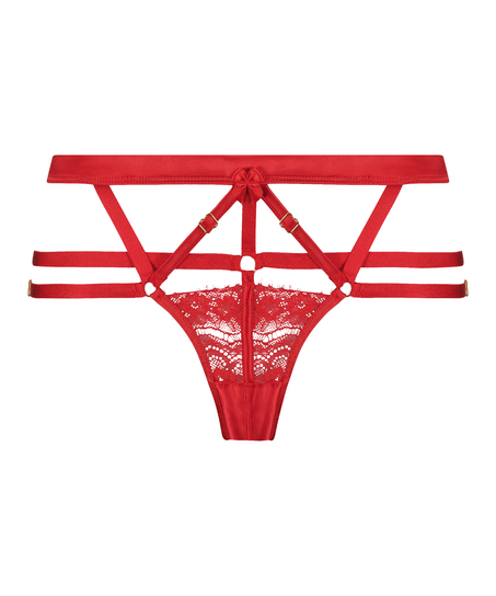 Brasiliansk truse åpent skritt Mitzy, Rød