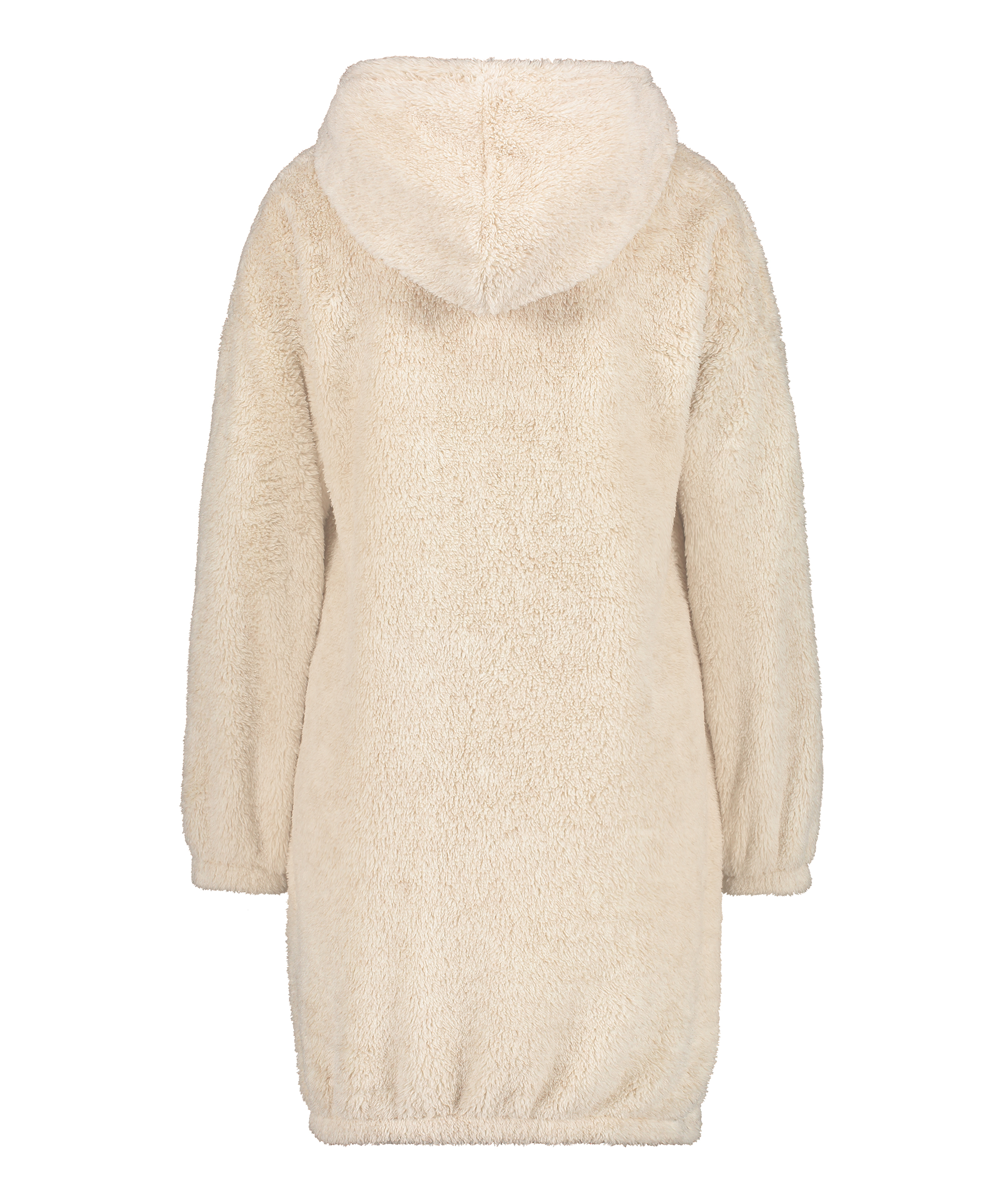 Kose fleece kjole, Beige, main