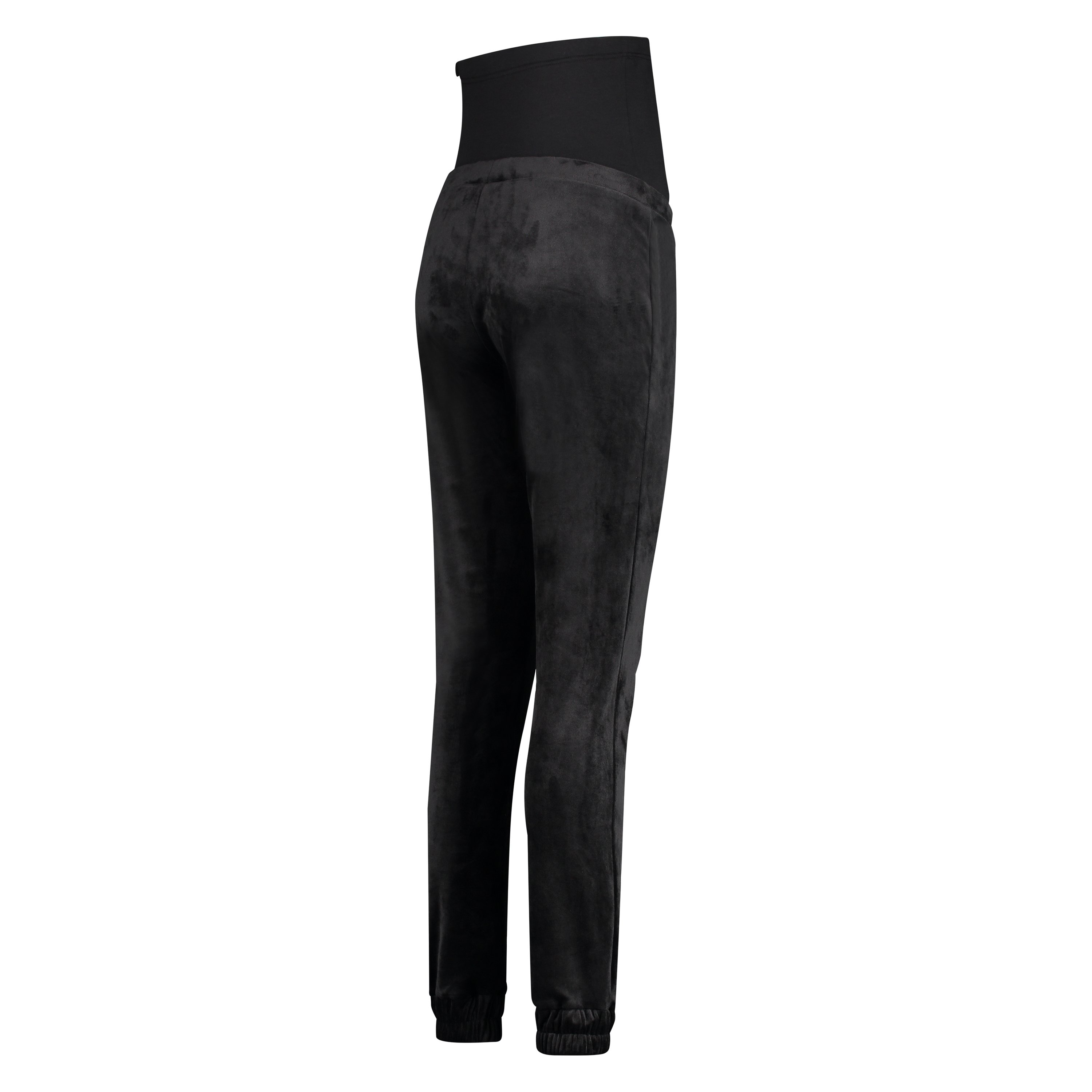 Velvet Shimmer mamma-joggebukser, Svart, main