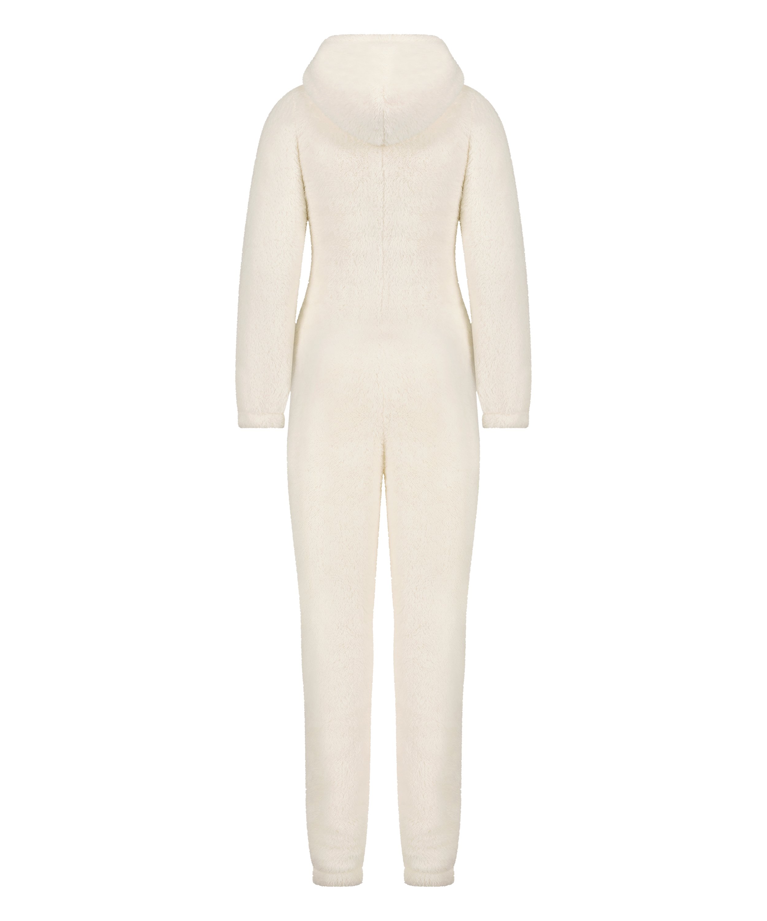 Onesie Fleece, Hvit, main