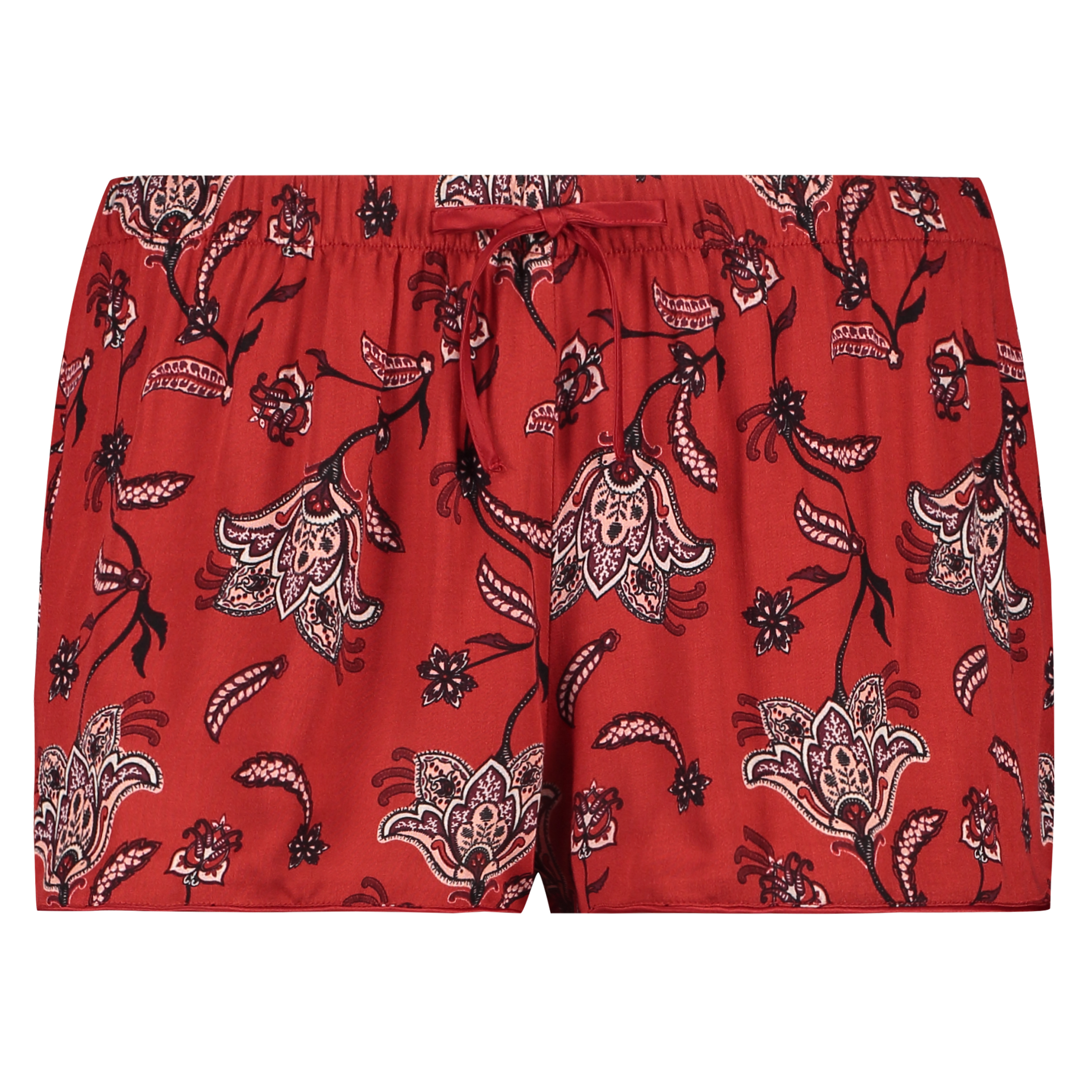 Woven shorts, R&oslash;d, main