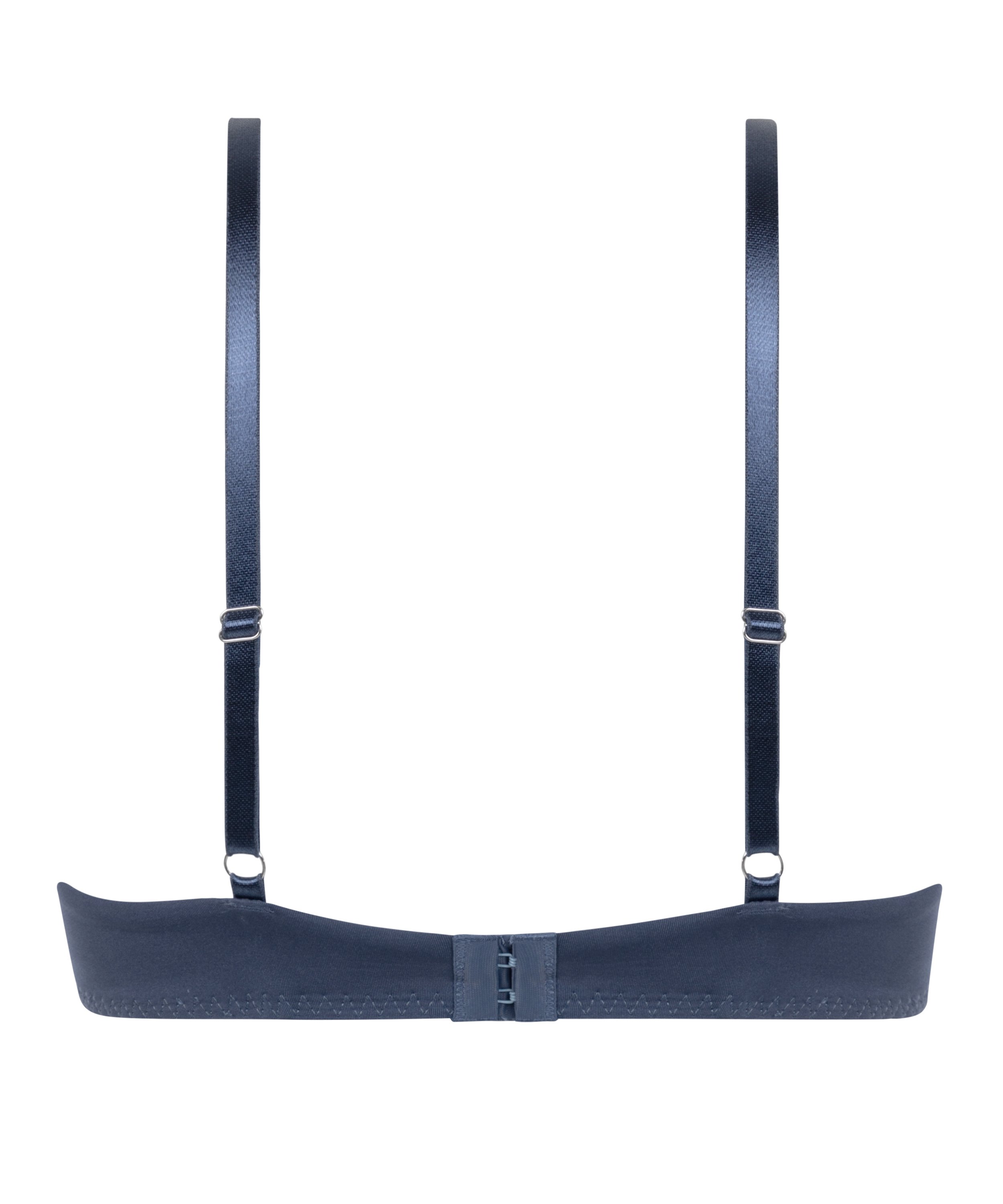 Vatterte bøyle-bh Pearlene, Blå, main