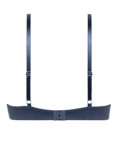 Vatterte bøyle-bh Pearlene, Blå