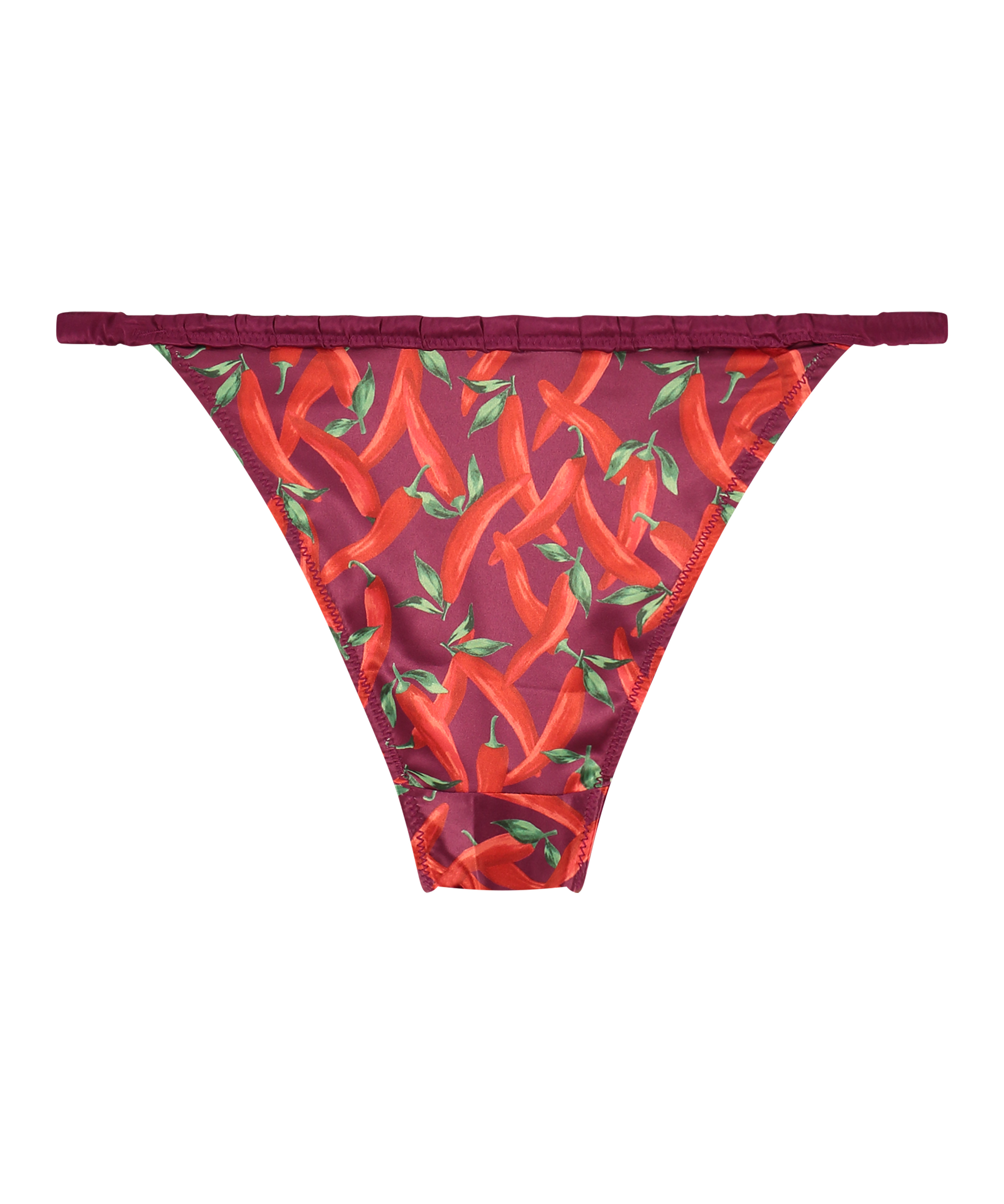 Harper brasiliansk truse med h&oslash;y skj&aelig;ring, Lilla, main