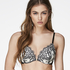 Clementine Padded Underwired Push-Up Bra, Hvit