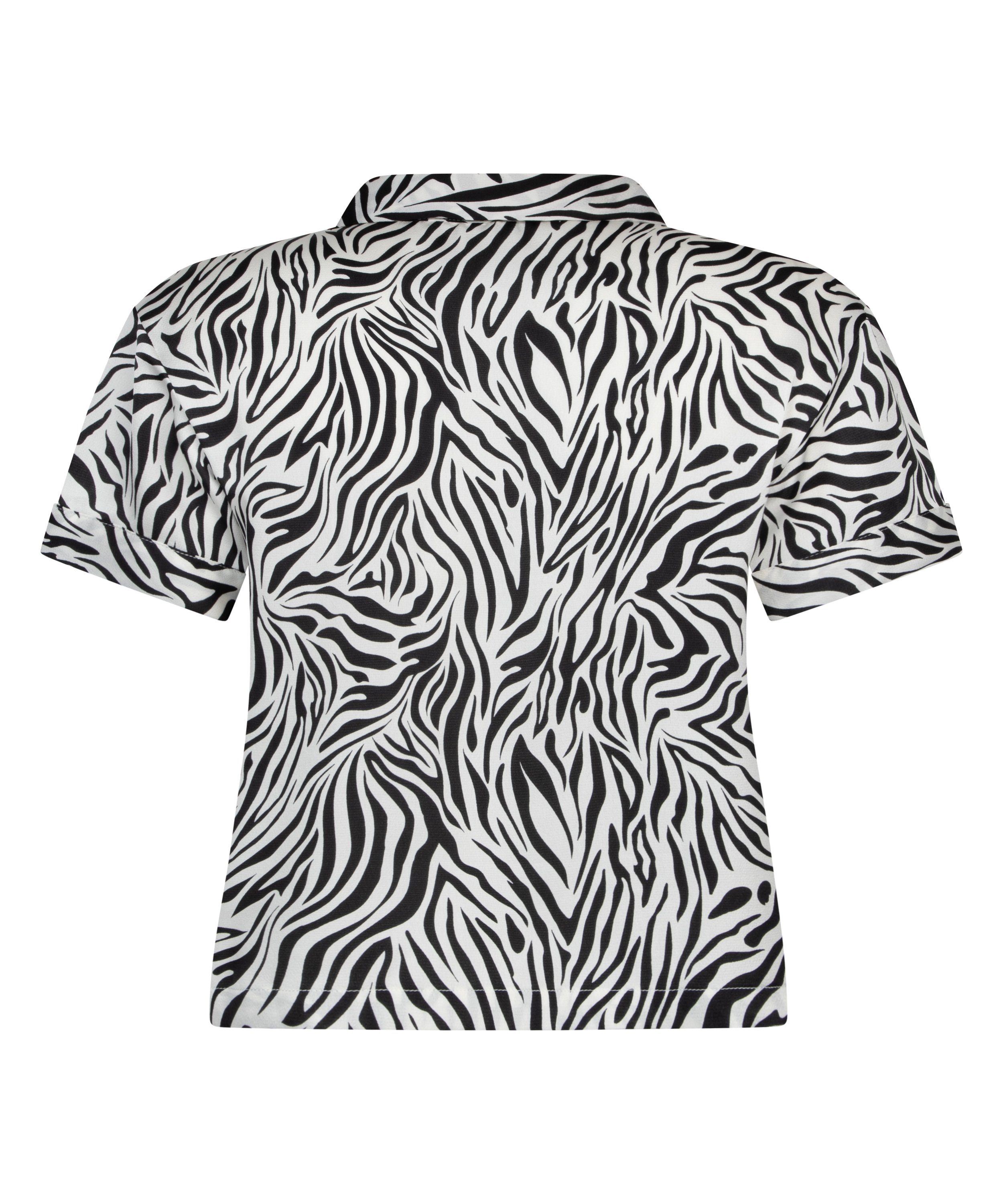 Kortermet jakke i sateng, Hvit, main