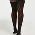Duckie Fishnet stayups, Svart