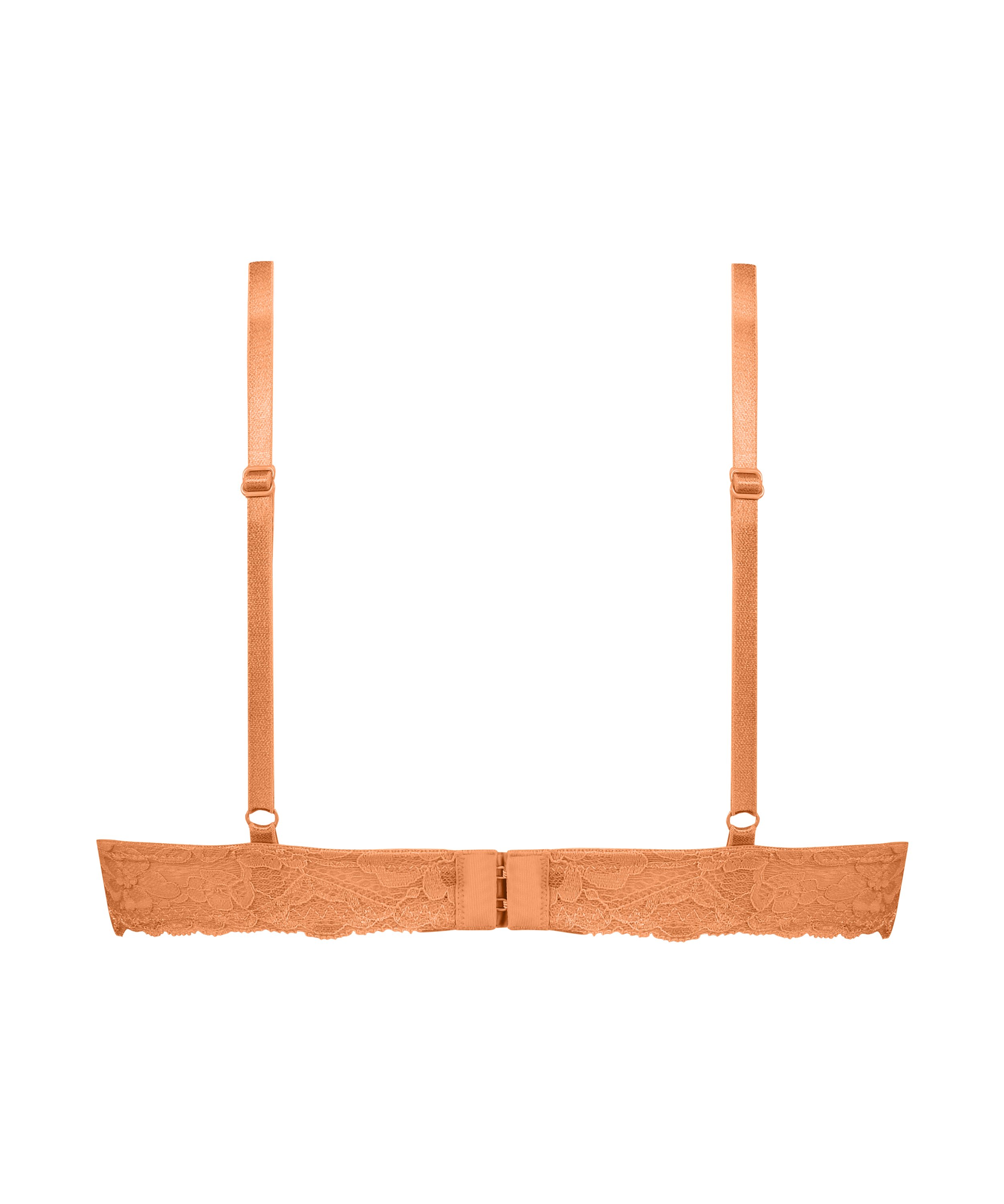 ﻿Vattert bh med bøyle Marine, Oransje, main