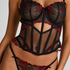 Peonie Bustier, Svart