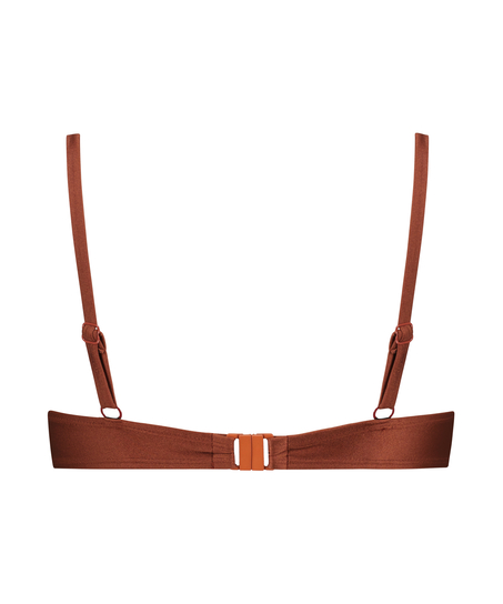 Polstret bikinitopp med spiler Sahara, R&oslash;d