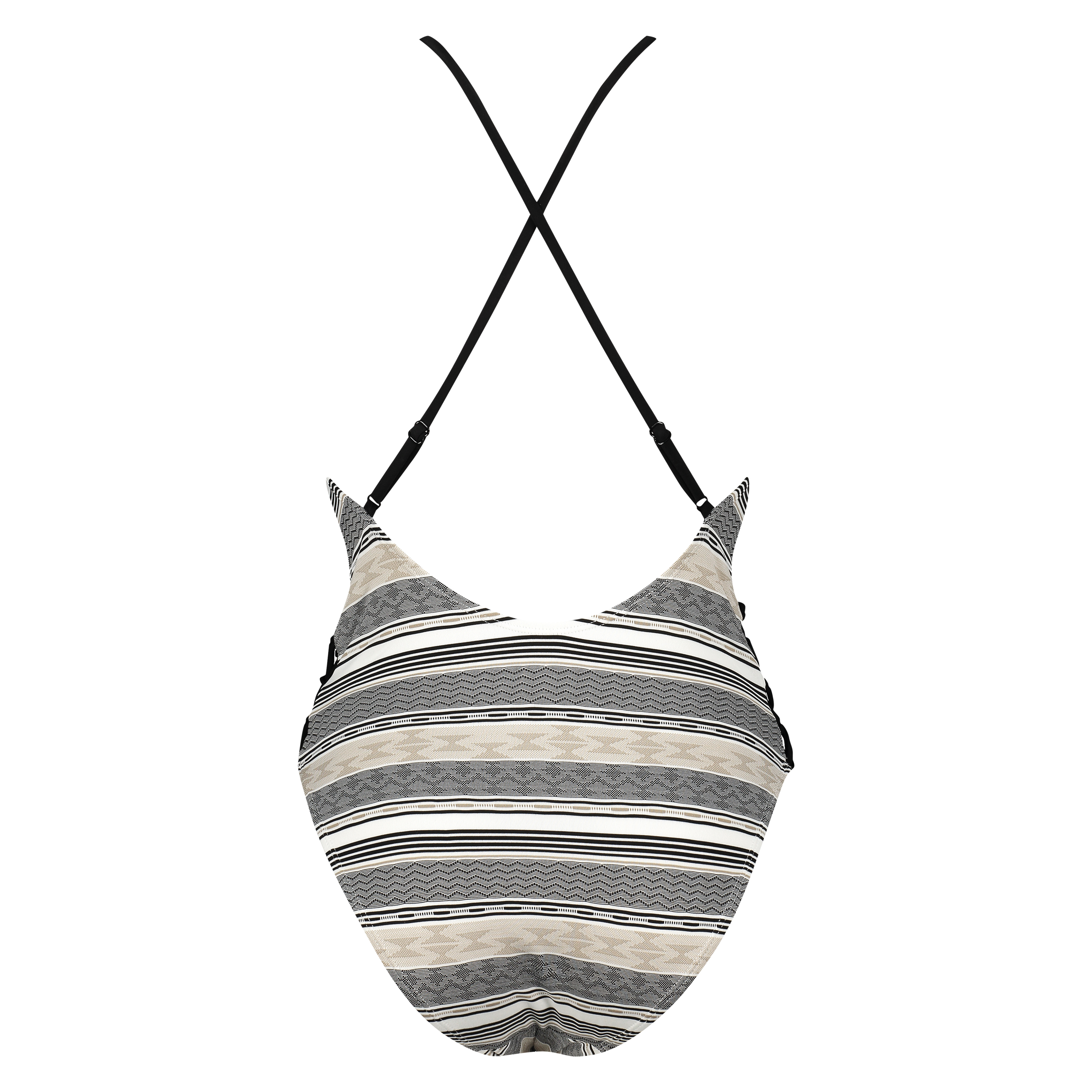 Jacquard Goddess Swimsuit Doutzen, Svart, main