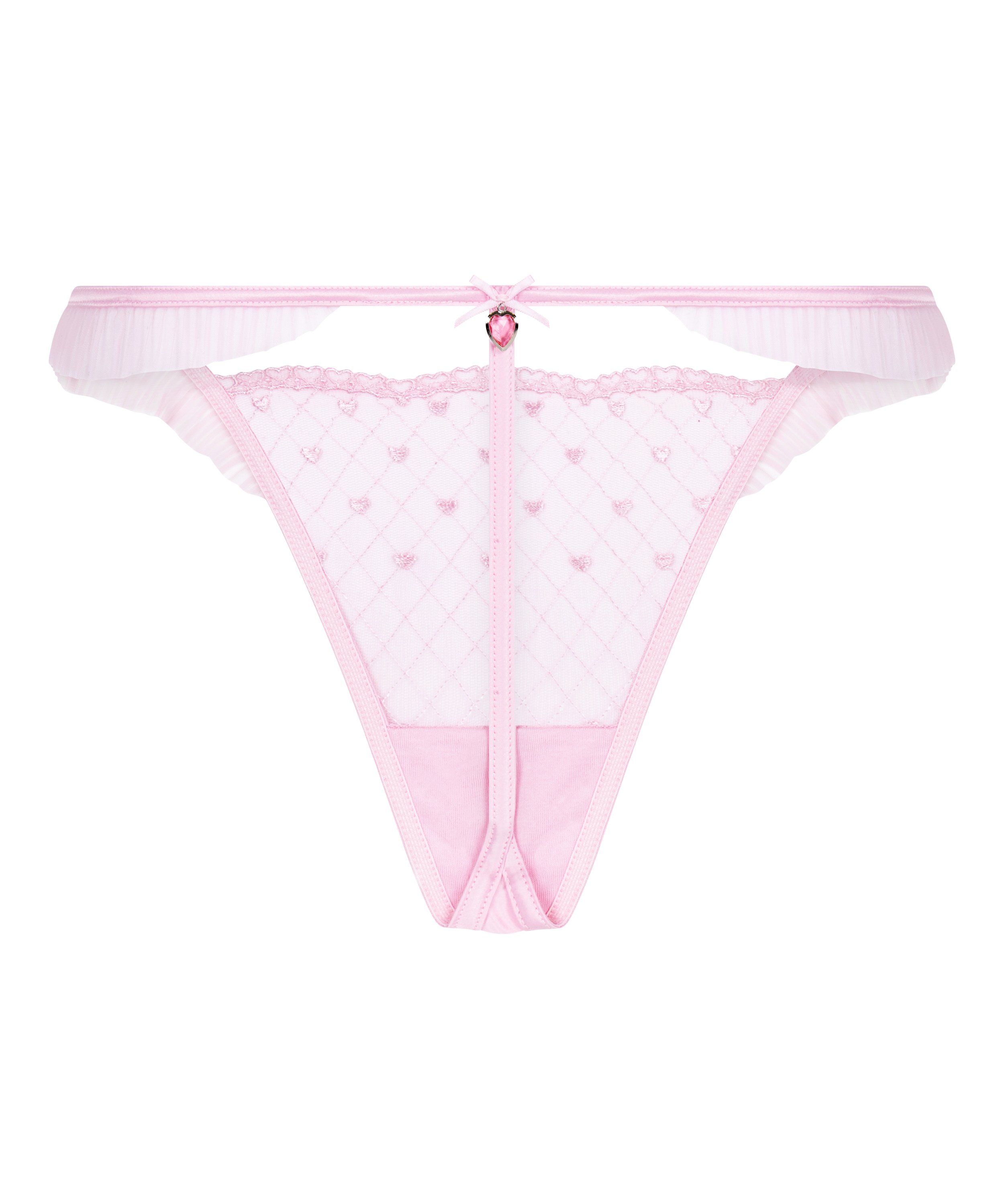 Cordelie Highleg Thong, Rosa, main