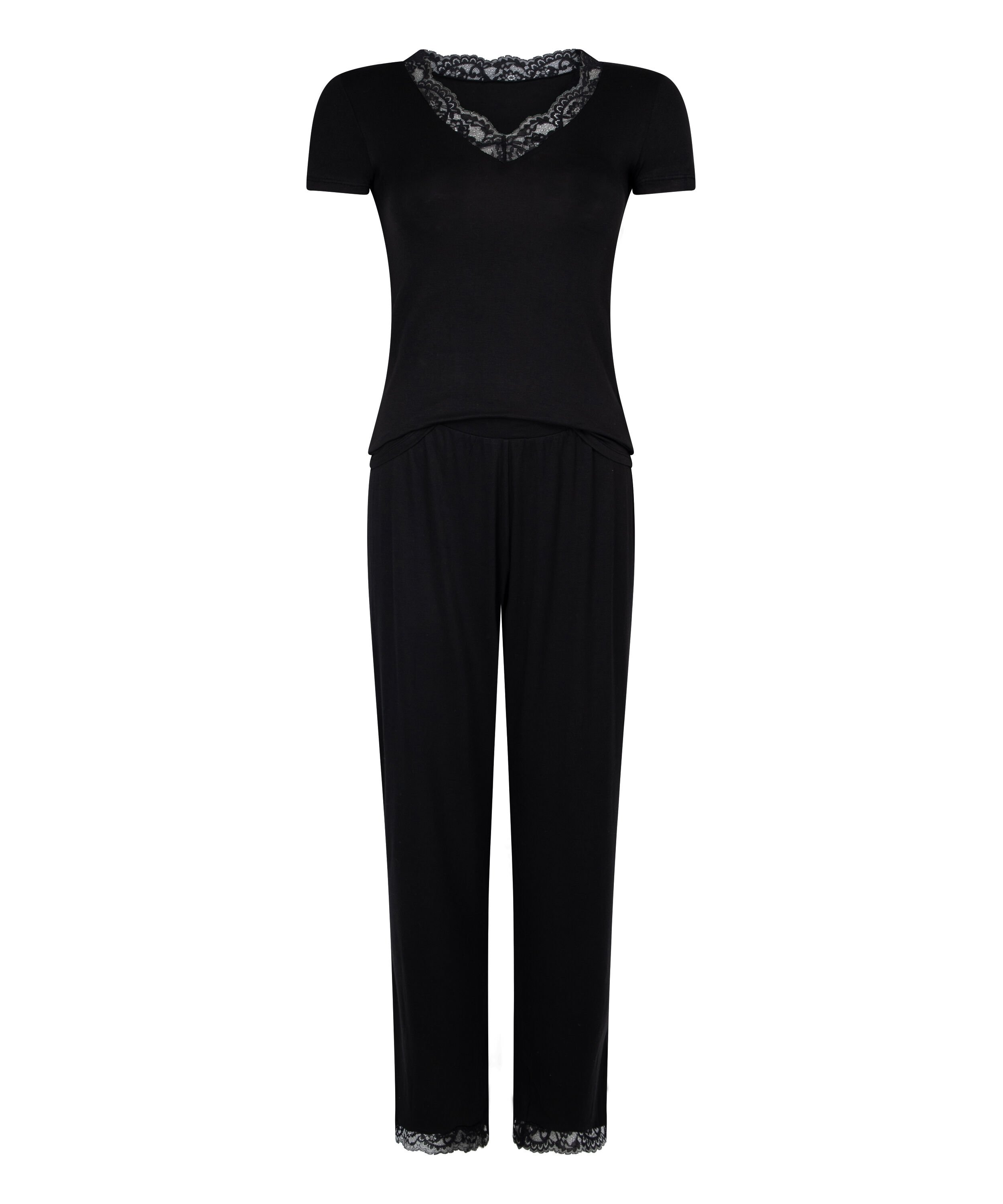 Pyjamasett Nanna, Svart