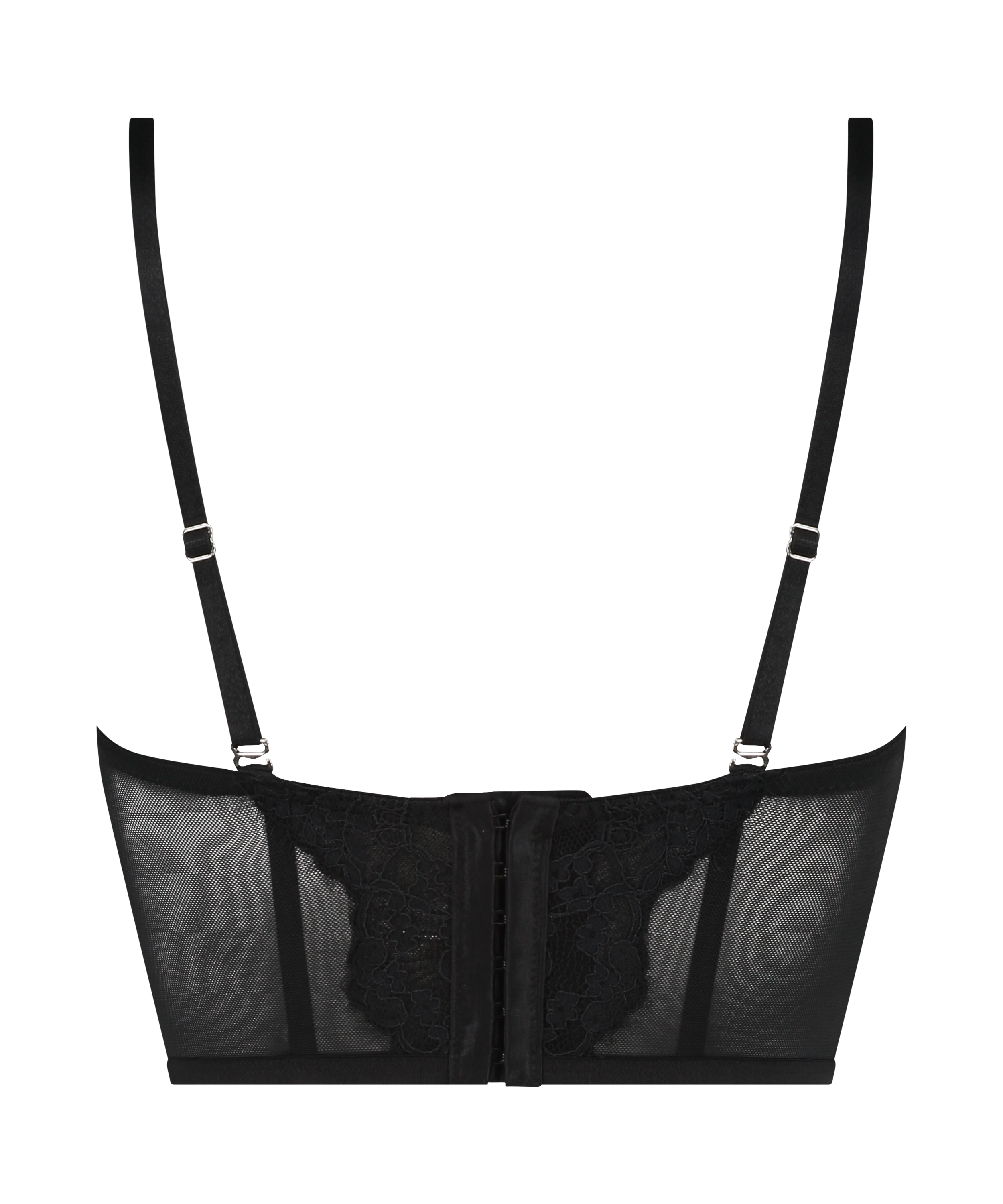 Bustier Bella, Svart, main