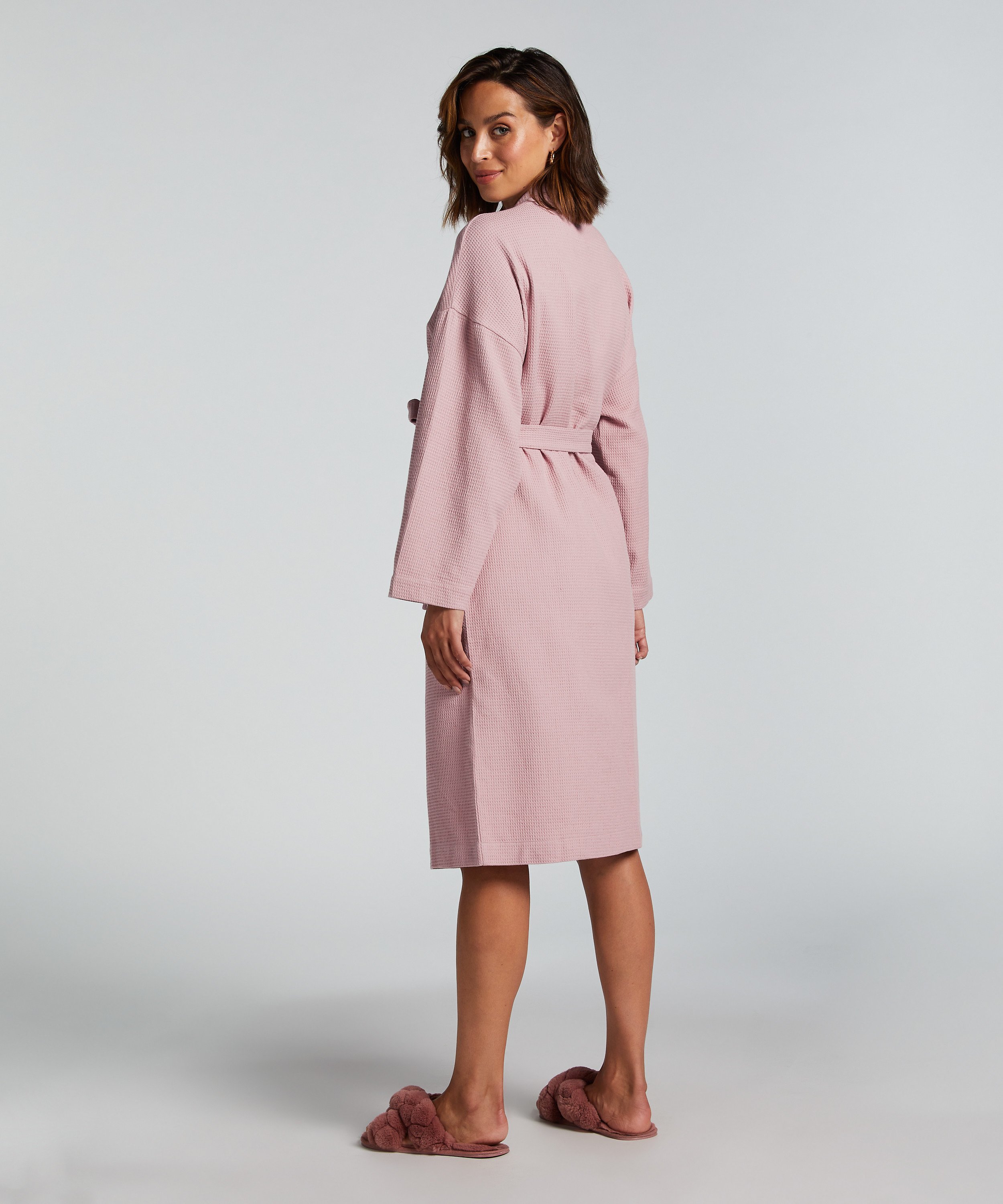 Badekåpe Waffle, Lilla, main