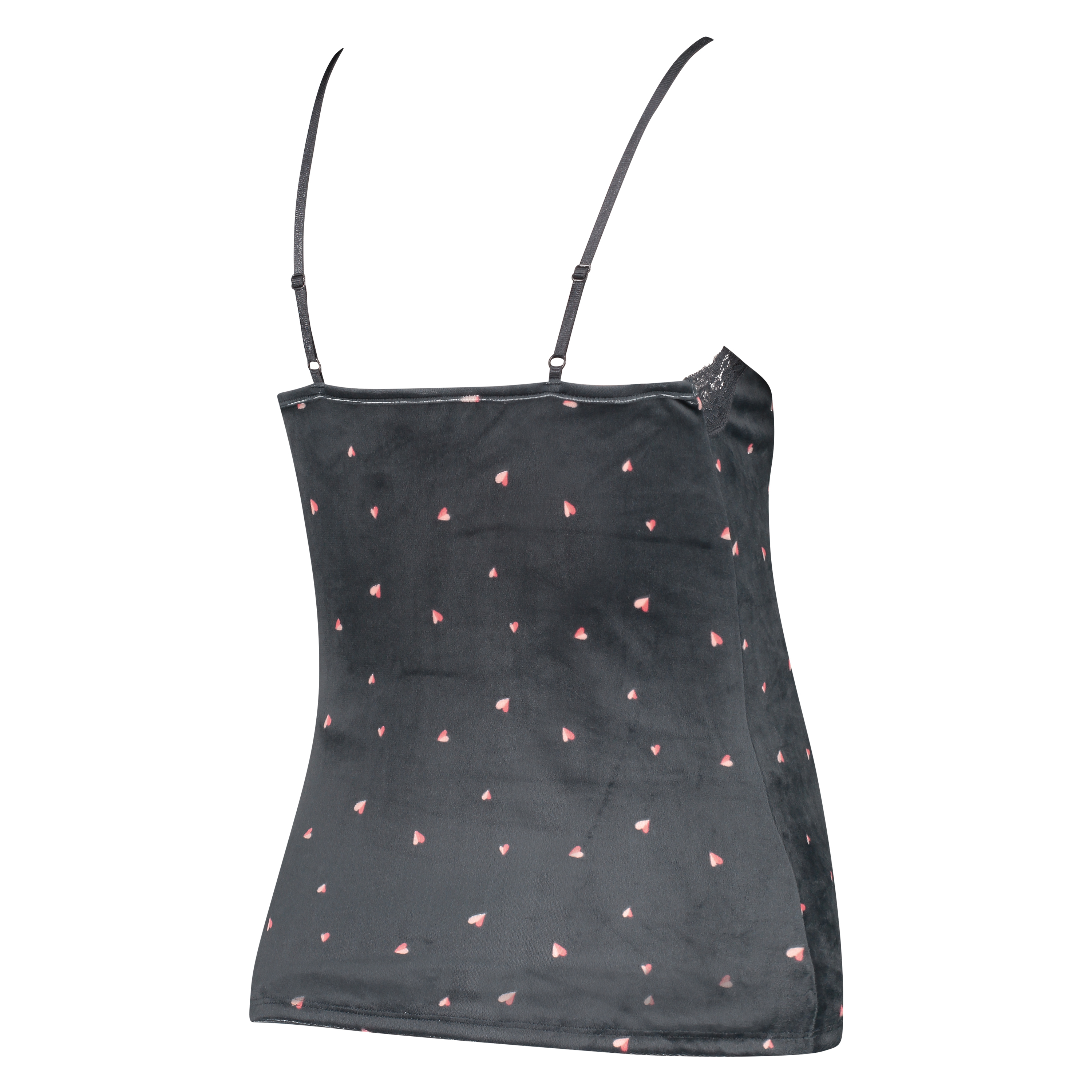 Maternity Velours cami, Gr&aring;, main