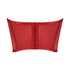 Violet sømløs bustier, Rød