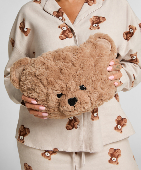 Hot water bottle, Beige