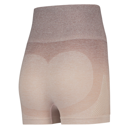 HKMX shorts med høyt liv, Rosa