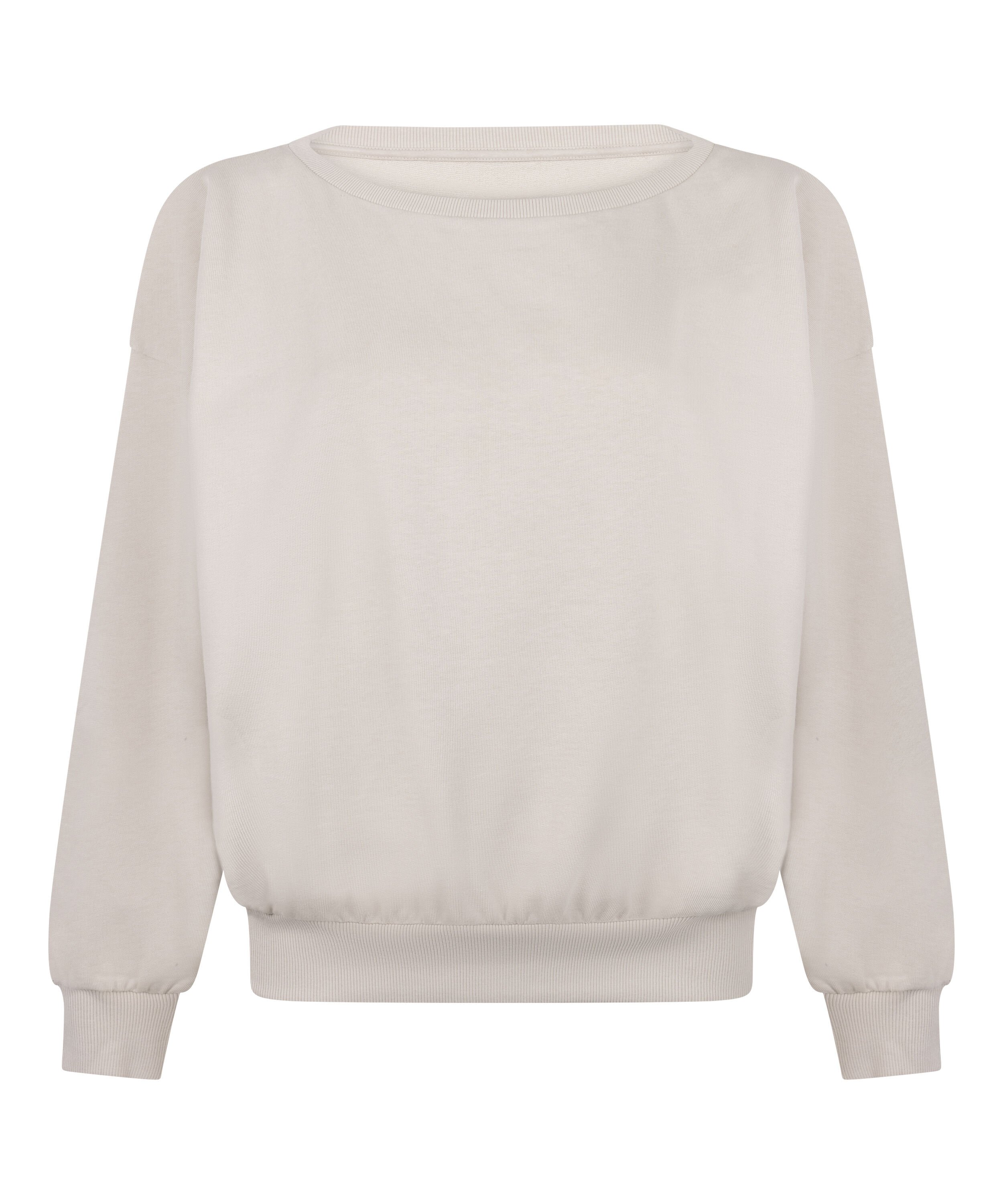 Boatneck Sweater Audrey, Grå