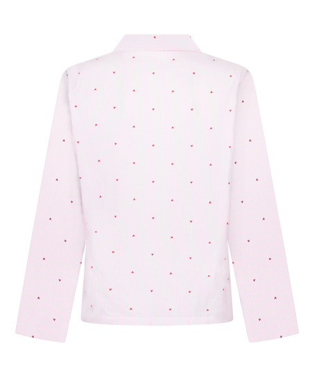 Jakke i bomull, Hvit