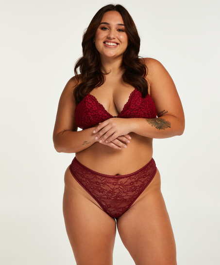 H&oslash;y g-streng Lyla, R&oslash;d