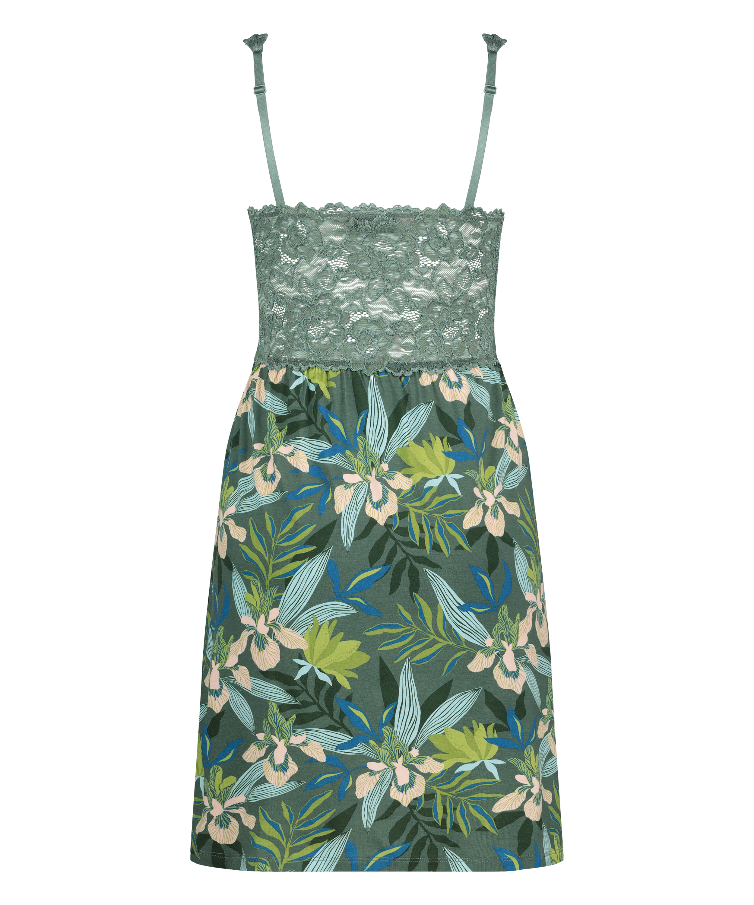 Nattkjole Nora Lace, Gr&oslash;nn, main