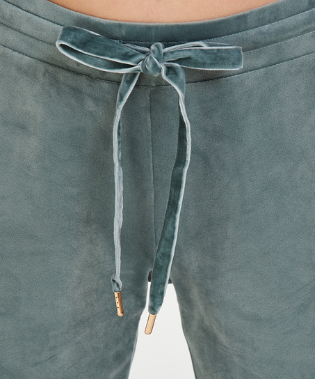 Petite joggebukser Velours, Grønn